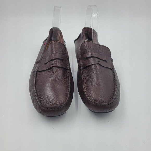 NEW Marc Joseph Union Street Driving Loafer Brown Leather Dress Casual Size 10.5 - Picture 5 of 11